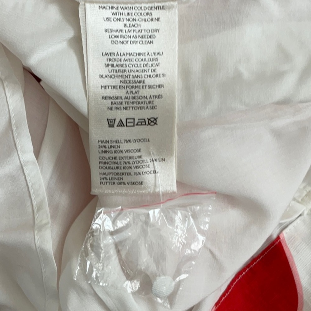 Maeve Pink Flamingo Print Mini Dress-Small-NWT - Picture 6 of 6